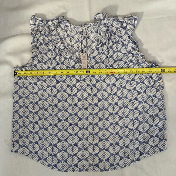 Nic + Zoe LILIPAD BLUES TANK NWT xl - Picture 8 of 9